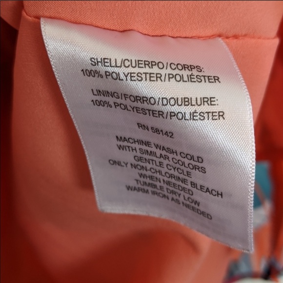 Clover and Sloane Multicolored Chiffon Dress - Picture 8 of 8